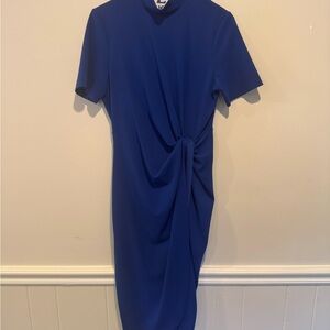 Bahari Royal Blue Midi Dress